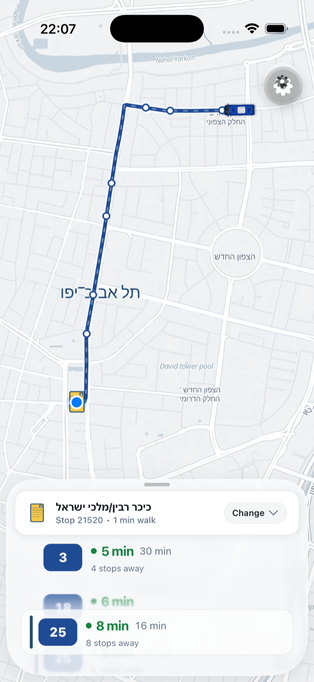 Autoto live bus map